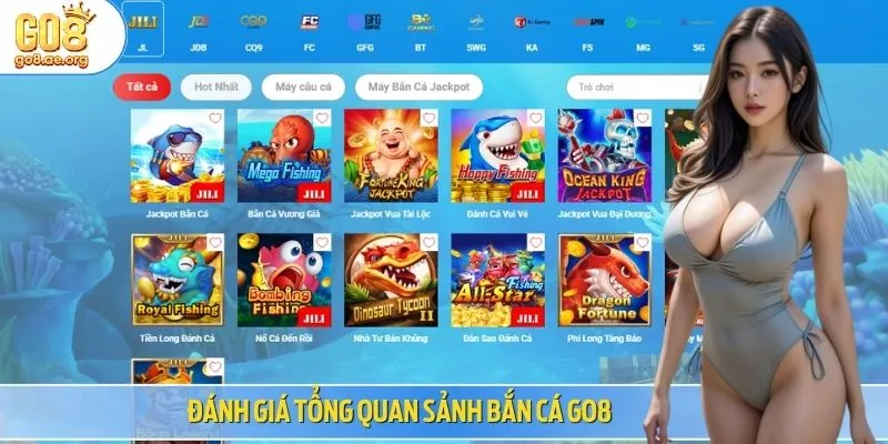 Đánh giá tổng quan sảnh bắn cá Go8